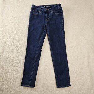 Boden Denim Jeans Women's Size 2P Girlfriend Blue Dark Wash Citycore